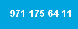 971 175 64 11 971 175 64 11